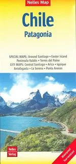 Carte pliée Chili Patagonie – 2016